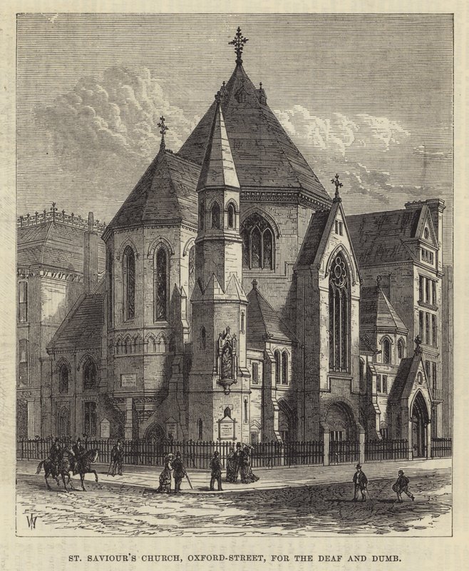 Igreja de São Salvador, Oxford-Street, para os surdos e mudos de Frank Watkins