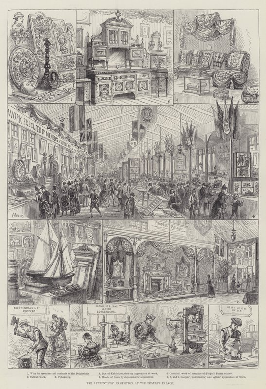 Exposição dos Aprendizes no Palácio do Povo de Frank Watkins