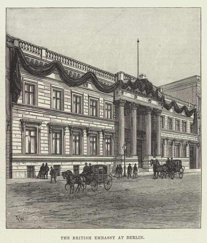A embaixada britânica em Berlim de Frank Watkins