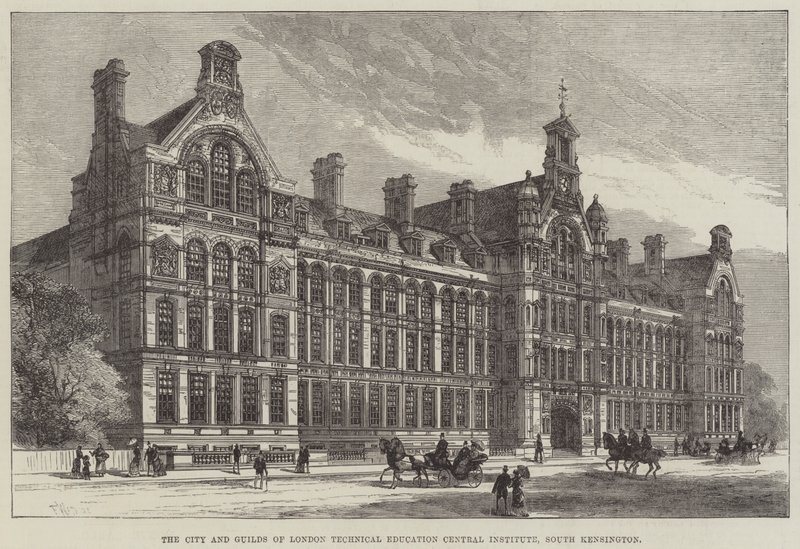 A cidade e Guildas do Instituto Central de Educação Técnica de Londres, South Kensington de Frank Watkins