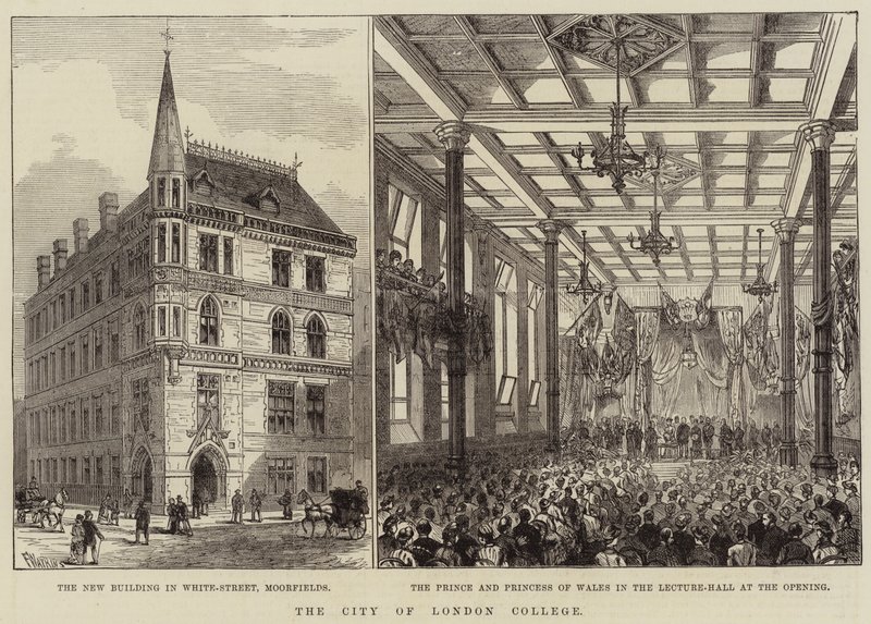 A faculdade da cidade de Londres de Frank Watkins