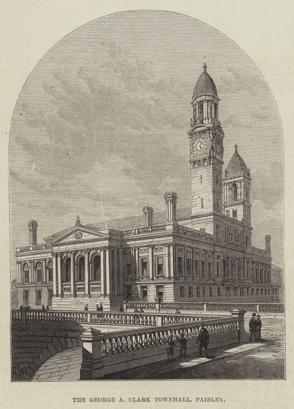 O George A Clark Townhall, Paisley de Frank Watkins