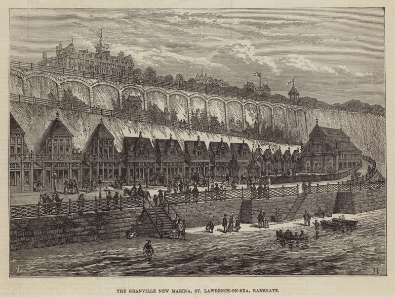 A nova marina de Granville, St Lawrence-on-Sea, Ramsgate de Frank Watkins