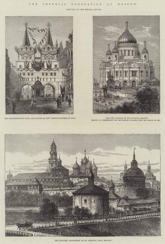 A coroação imperial em Moscou de Frank Watkins