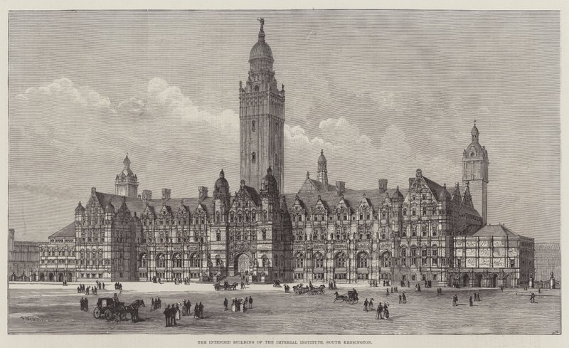 O Edifício Pretendido do Instituto Imperial, South Kensington de Frank Watkins