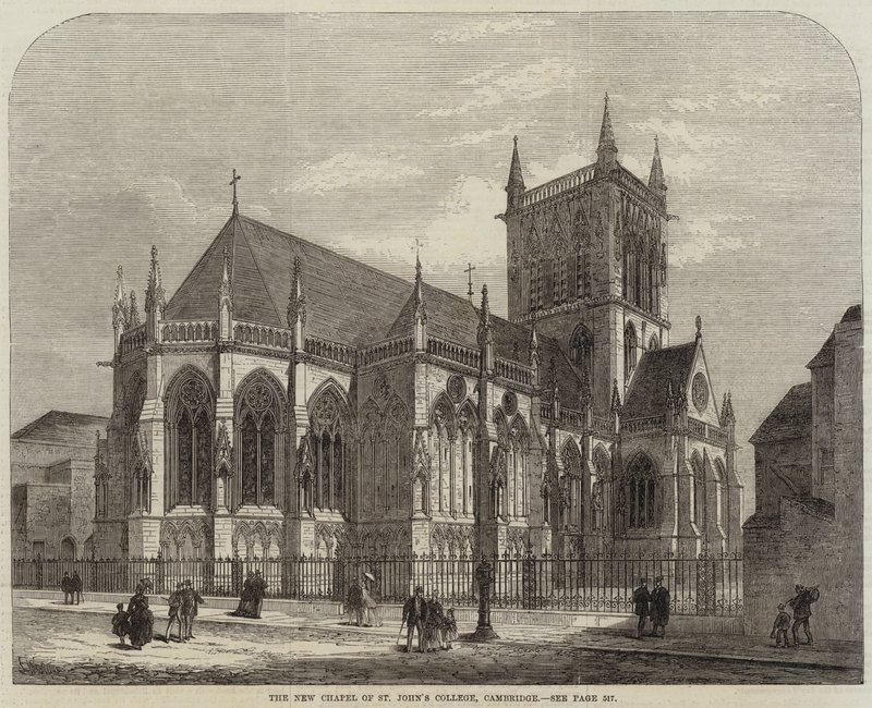 A nova capela do colégio de St John, Cambridge de Frank Watkins