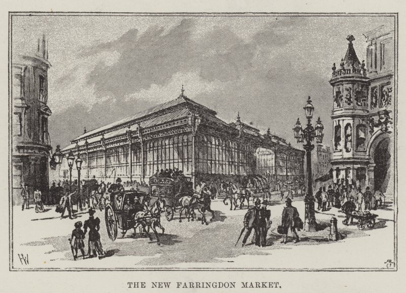 O Novo Mercado De Farringdon de Frank Watkins