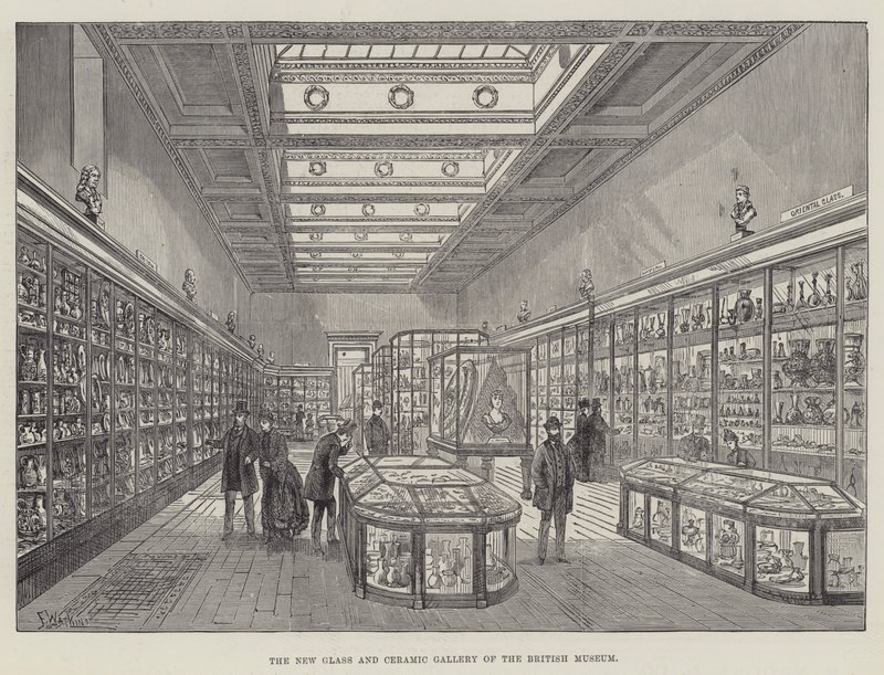 A nova galeria de vidro e cerâmica do Museu Britânico de Frank Watkins