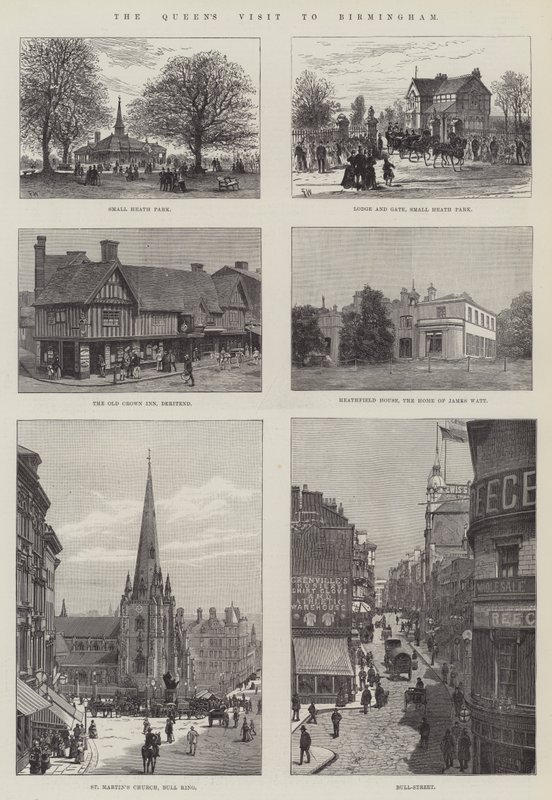 A visita da rainha a Birmingham de Frank Watkins