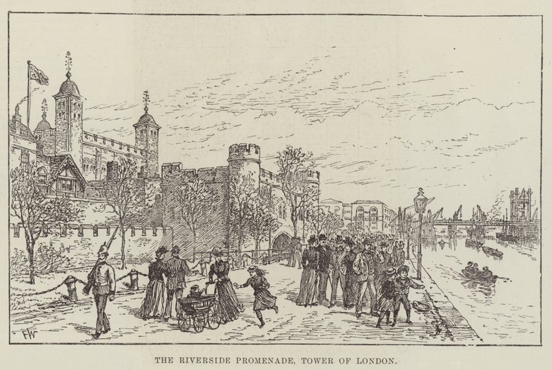 O Passeio Ribeirinho, Torre de Londres de Frank Watkins