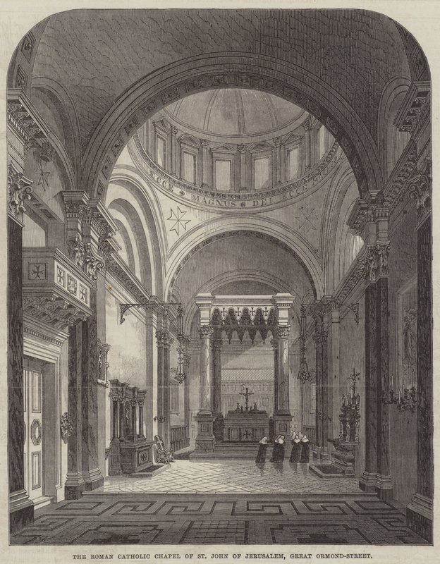 A Capela Católica Romana de São João de Jerusalém, a Grande Ormond-Street de Frank Watkins