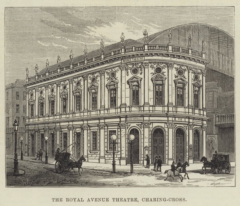 O Royal Avenue Theatre, Charing Cross de Frank Watkins