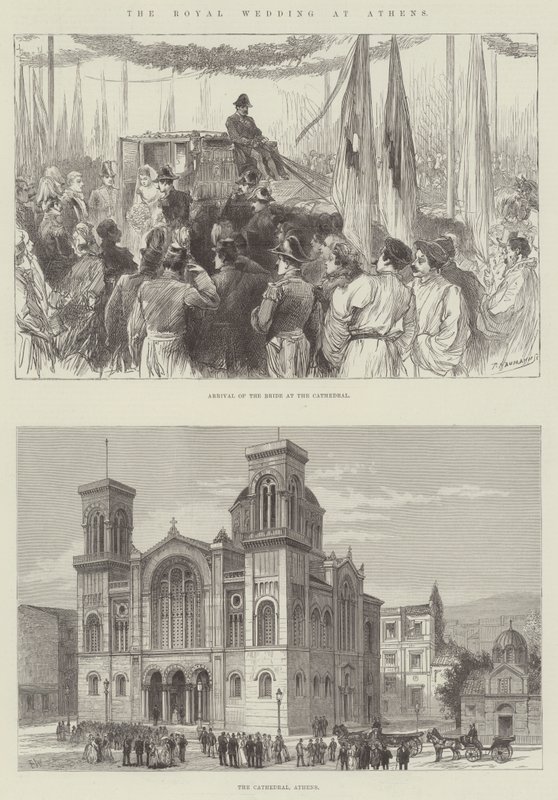 O casamento real em Atenas de Frank Watkins