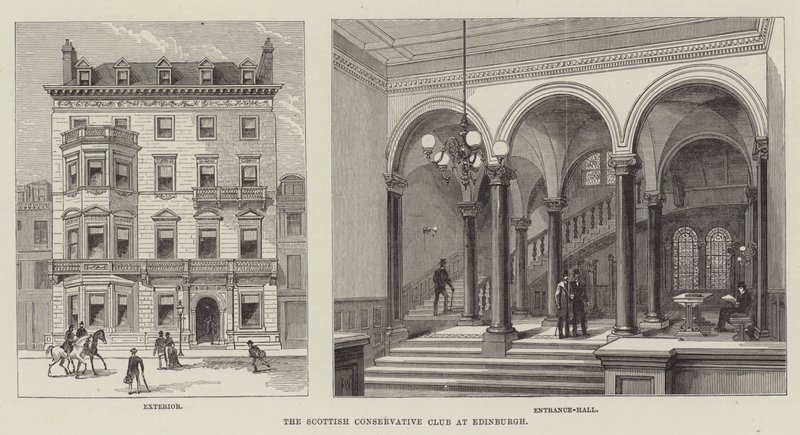 O clube conservador escocês em Edimburgo de Frank Watkins