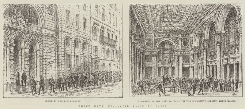 Pânico financeiro de três dias em Paris de Frank Watkins