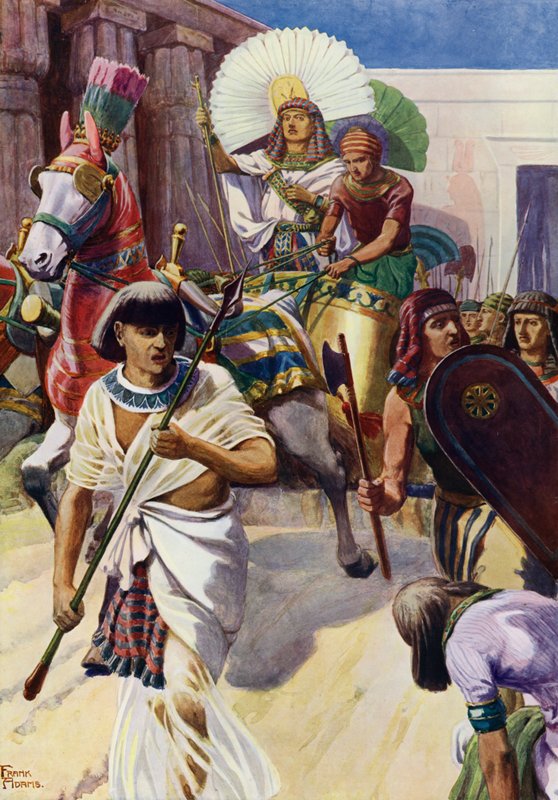 Joseph The Ruler (cor litho) de Frank Adams