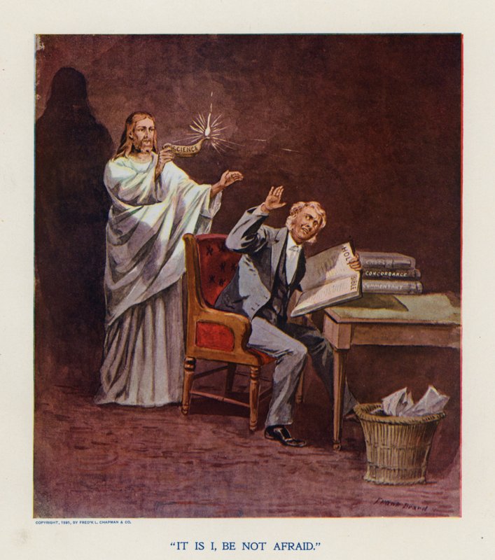 "It Is I" (litografia a cores) de Frank Beard