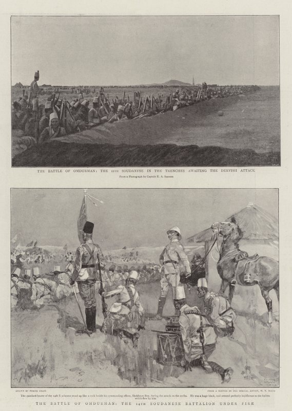 A Batalha de Omdurman de Frank Craig