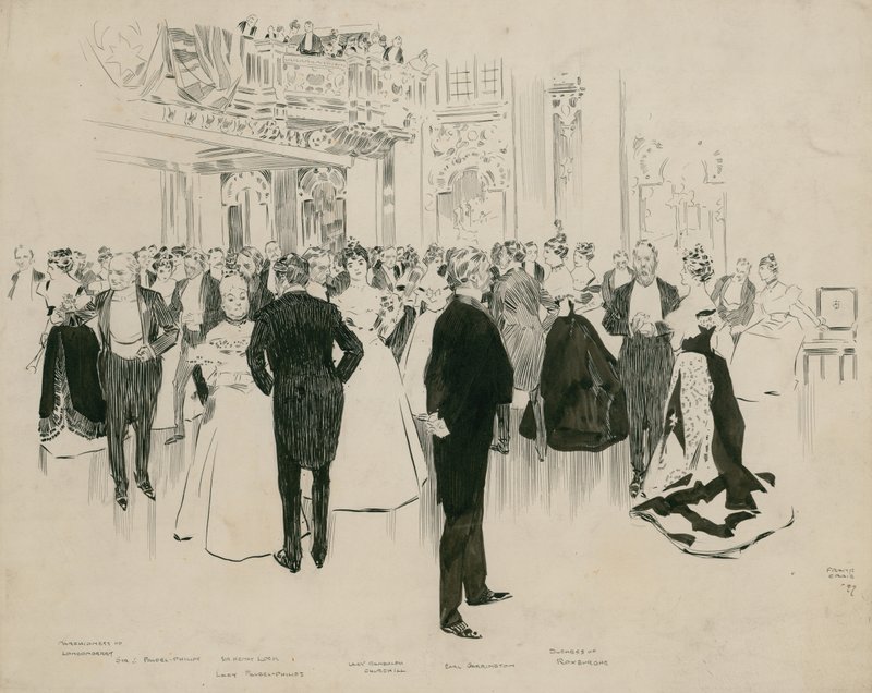 O Gordon Memorial Ball no Hotel Cecil, entre as danças de Frank Craig
