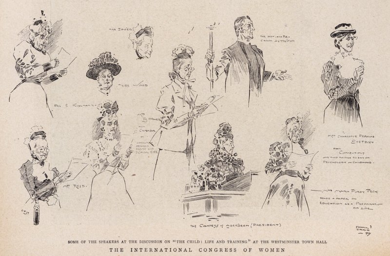 O Congresso Internacional das Mulheres de Frank Craig