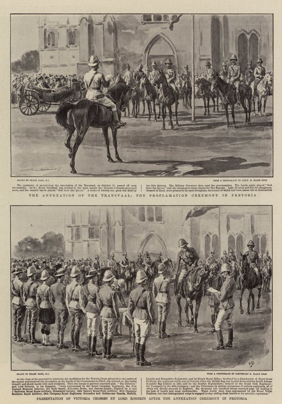 A anexação do Transvaal de Frank Dadd