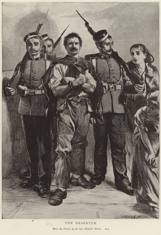 O desertor de Frank Holl