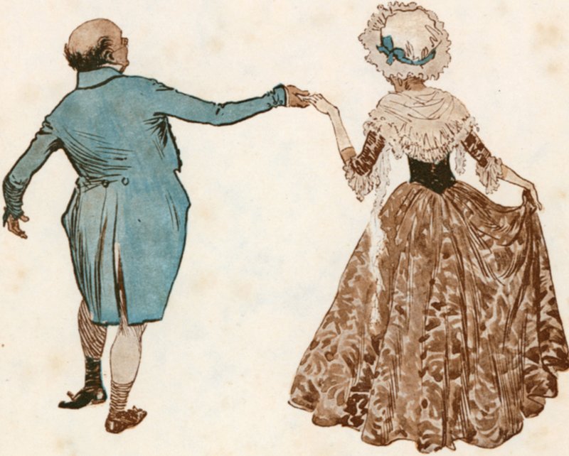 The Pickwick Papers (litografia a cores) de Frank Reynolds