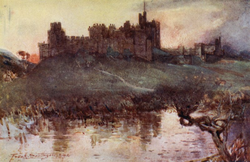 Castelo de Alnwick de Frank Southgate