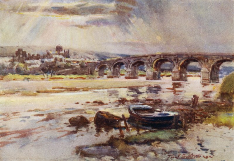 Hexham (cor litho) de Frank Southgate
