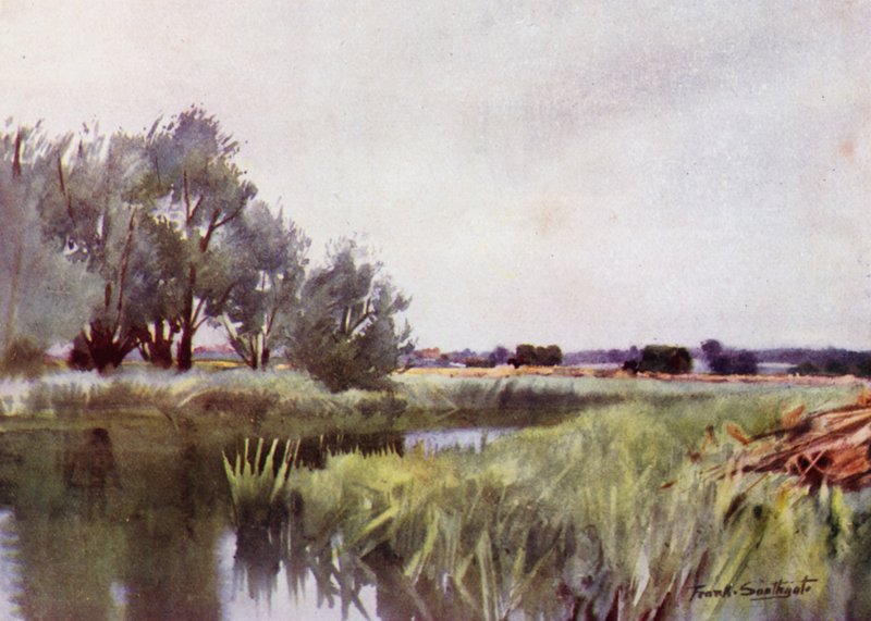 Norfolk Broads: Marsh Hay - Carting on the Yare de Frank Southgate