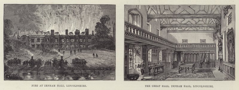 Irnham Hall em Lincolnshire de Frank Watkins
