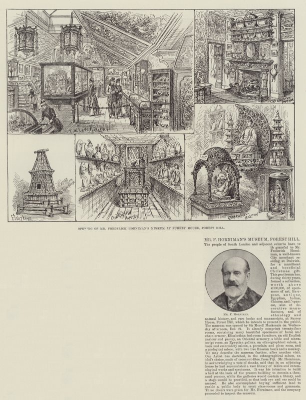 Museu do Sr. F Horniman, Forest Hill de Frank Watkins