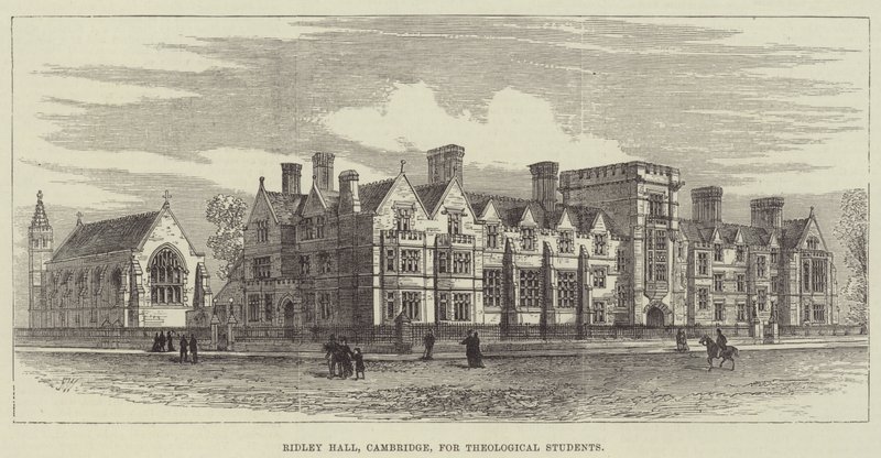 Ridley Hall, Cambridge, para estudantes de teologia de Frank Watkins