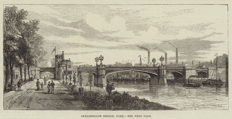 Ponte skeldergate, york de Frank Watkins