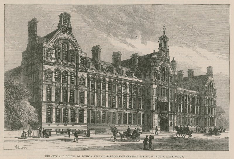A cidade e Guildas do Instituto Central de Educação Técnica de Londres, South Kensington de Frank Watkins