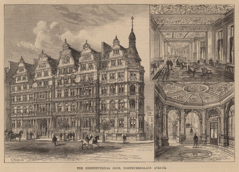 O Clube Constitucional, Northumberland Avenue de Frank Watkins