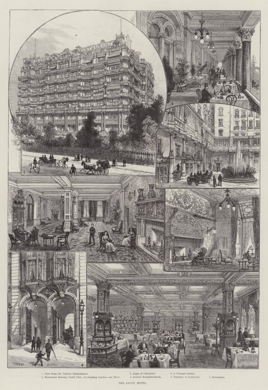 O Savoy Hotel de Frank Watkins