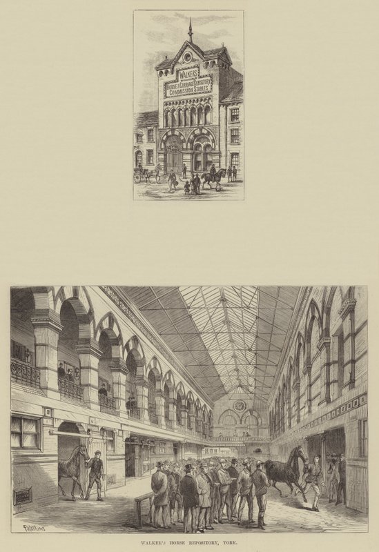 Repositório de Cavalos de Walker, York de Frank Watkins