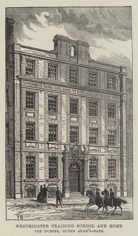 Escola de Treinamento de Westminster e Lar para Enfermeiros, Queen Anne&39;s-Gate de Frank Watkins