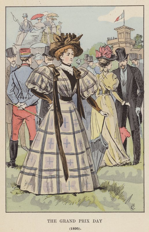 O Grande Dia de Prix, 1895 de François Courboin