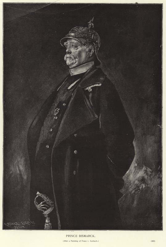 Otto von BIsmarck de Franz Seraph von Lenbach