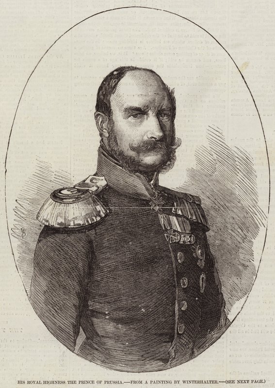 Sua Alteza Real o Príncipe da Prússia de Franz Xaver Winterhalter