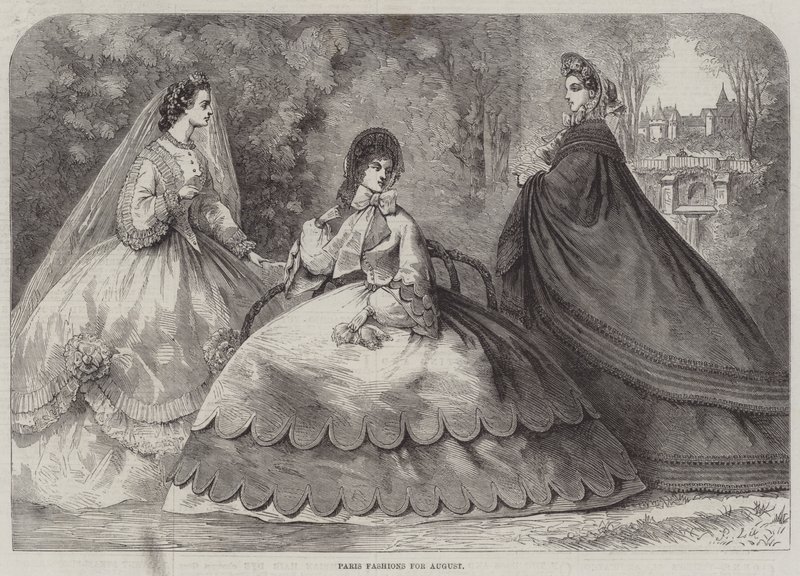 Paris moda para agosto de Frederic Theodore Lix