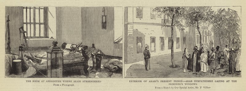 O aprisionamento de Arabi Pasha de Frederic Villiers