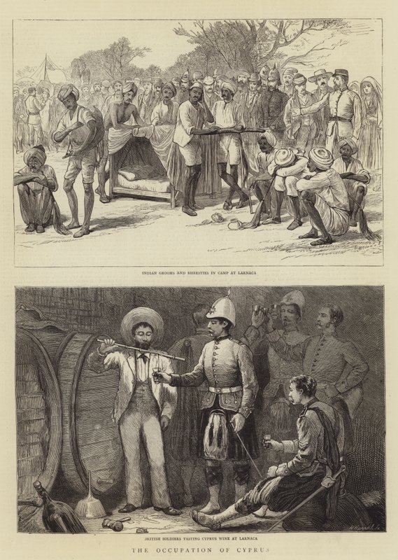 A ocupação de Chipre de Frederic Villiers