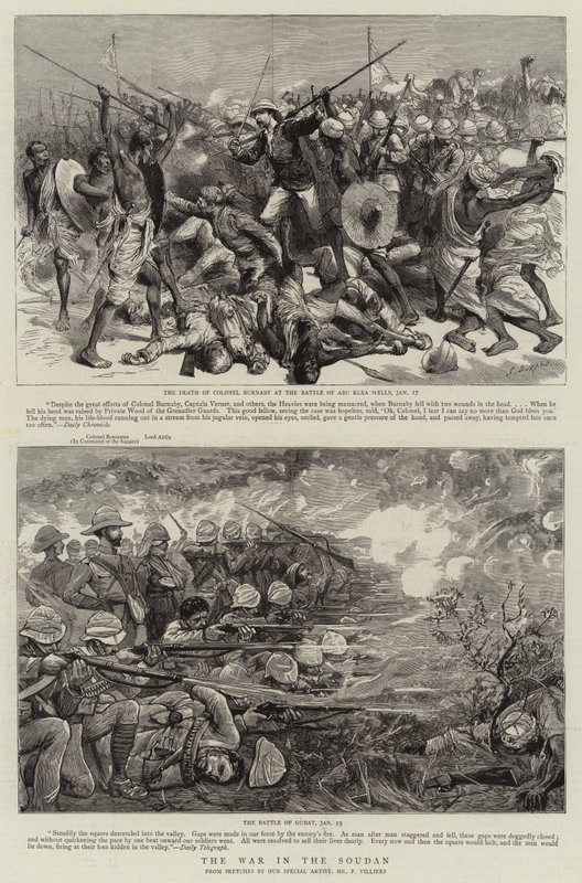 A guerra no Sudão de Frederic Villiers