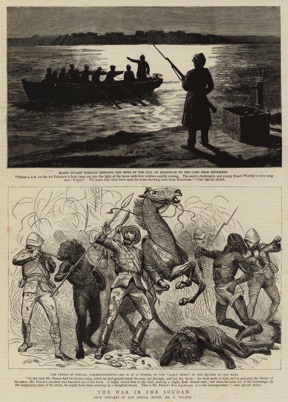 A guerra no Sudão de Frederic Villiers
