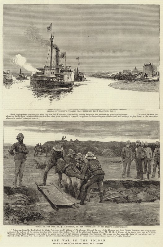 A guerra no Sudão de Frederic Villiers