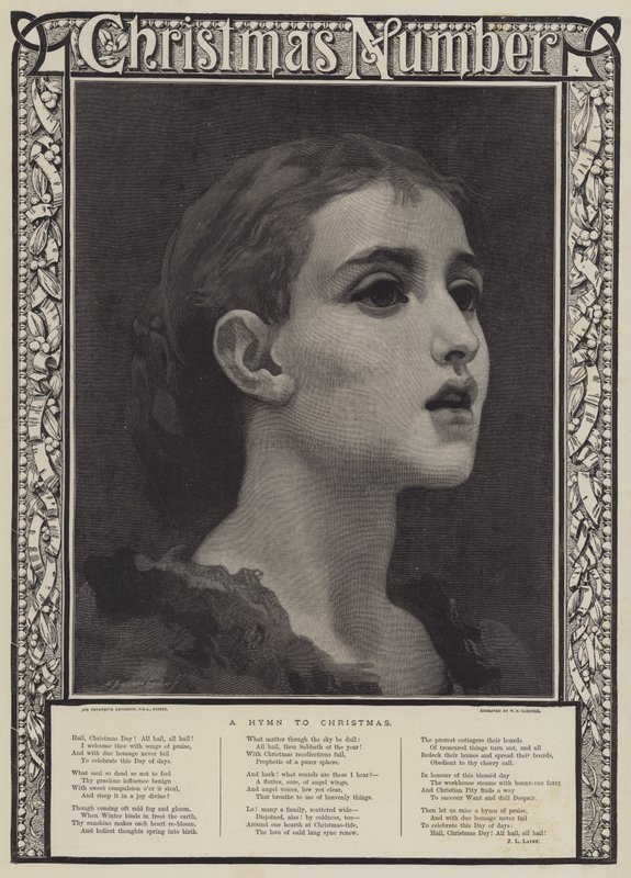 Um hino ao natal de Frederic Leighton