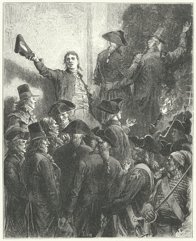 A queda dos Girondins de Frederic Theodore (after) Lix